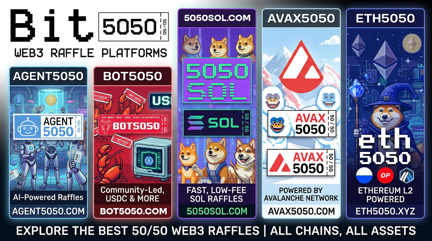 Multichain Web3 Raffle | Bit5050 Web3 Raffles