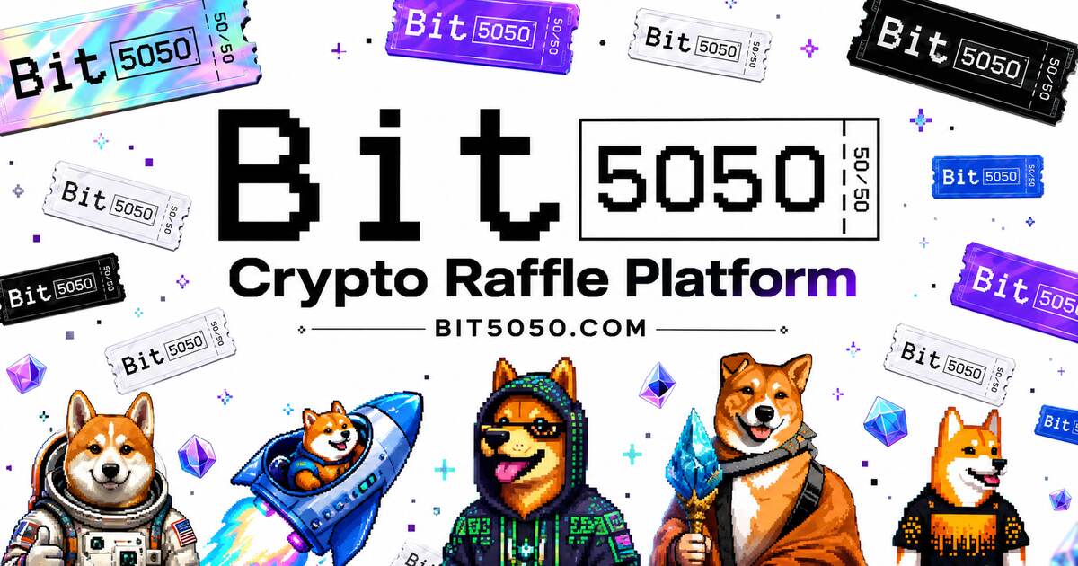 BIT5050 Crypto Raffle Platform — Provably Fair 50/50 Draws on Ethereum, Base, Solana, Polkadot, TON and 12+ More Blockchains