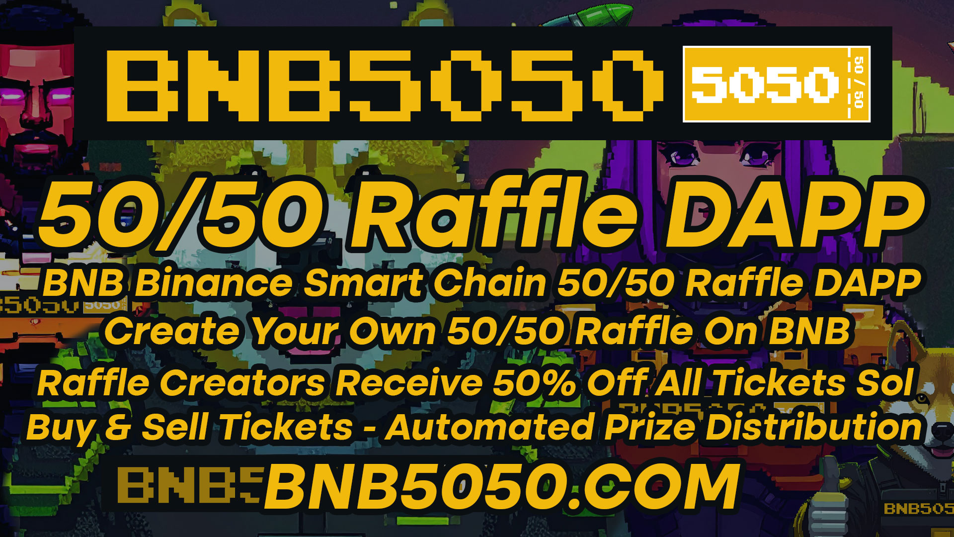 BNB5050 Binance Raffle BNB Raffle
