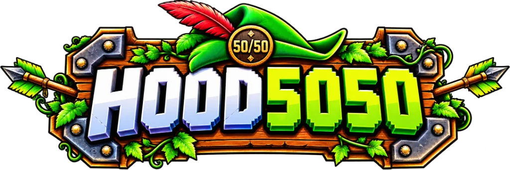 HOOD5050 logo — HOOD Raffle on Robinhood Chain