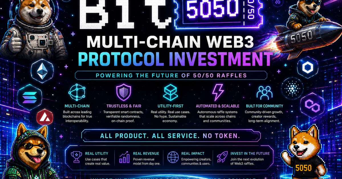 BIT5050 Multi-Chain Web3 Protocol Investment — 15+ Live Mainnet Deployments Across Ethereum, Base, Solana, Avalanche, TON and 10+ More Networks