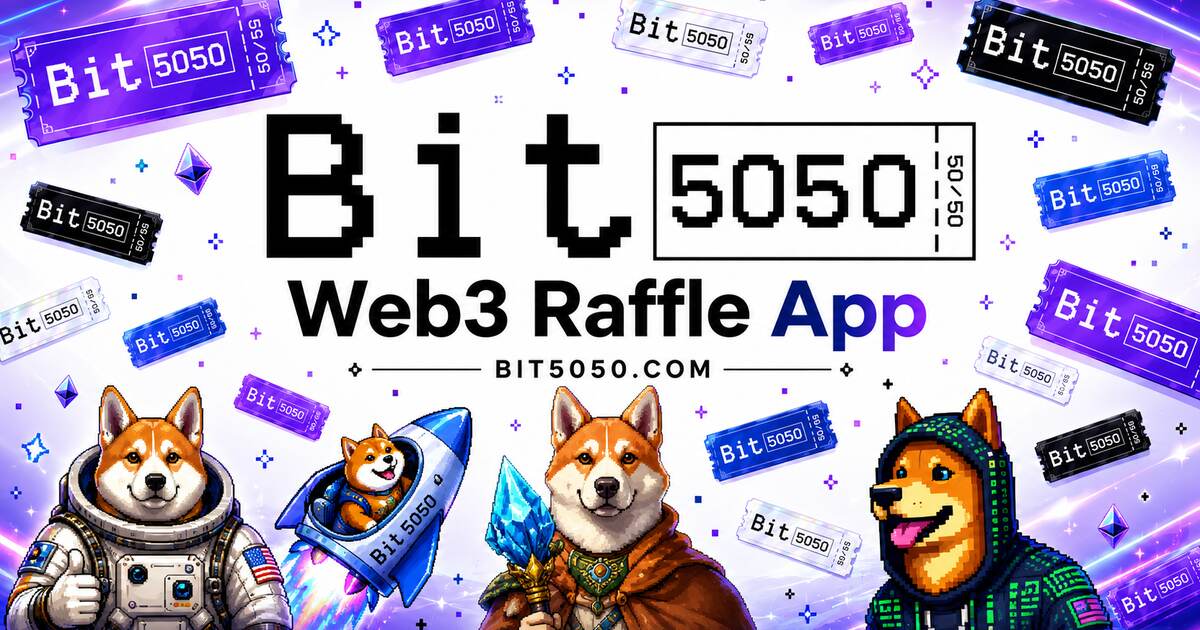 BIT5050 Web3 Raffle Protocol — Multi-Chain 50/50 Raffles on Ethereum, Base, Solana and 14+ More Chains